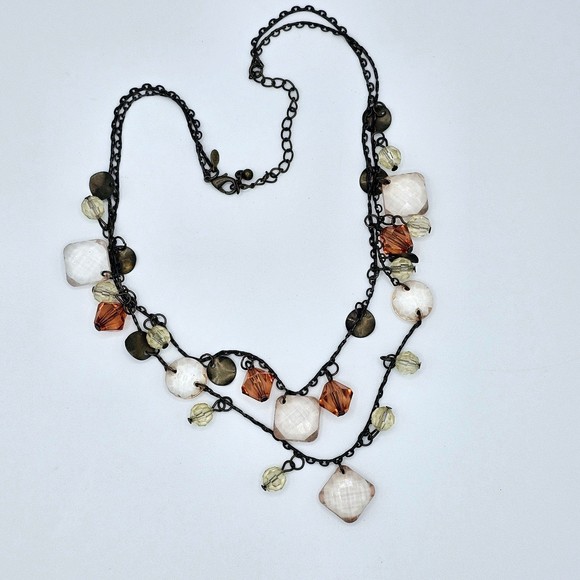 Premier Designs Necklace Boho Chandelier Fringe Romantic Tuscany Charm Statement - Picture 9 of 11